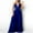 Blue, variant on Kiplyki Trendy Pants for Women Cold Shoulder Jumpsuit Suspender Jumpsuits Wide Leg Pant
