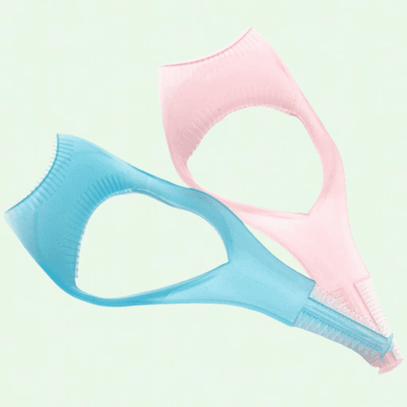 Eyelash Mascara Guard Applicator with Comb, 2PC Random Color