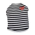 thumbnail image 4 of Camisa elástica a rayas de moda para mascotas de otoño/invierno, método de algodón, ropa para gatos de peluche Dou Schnauzer Keji, 4 of 6