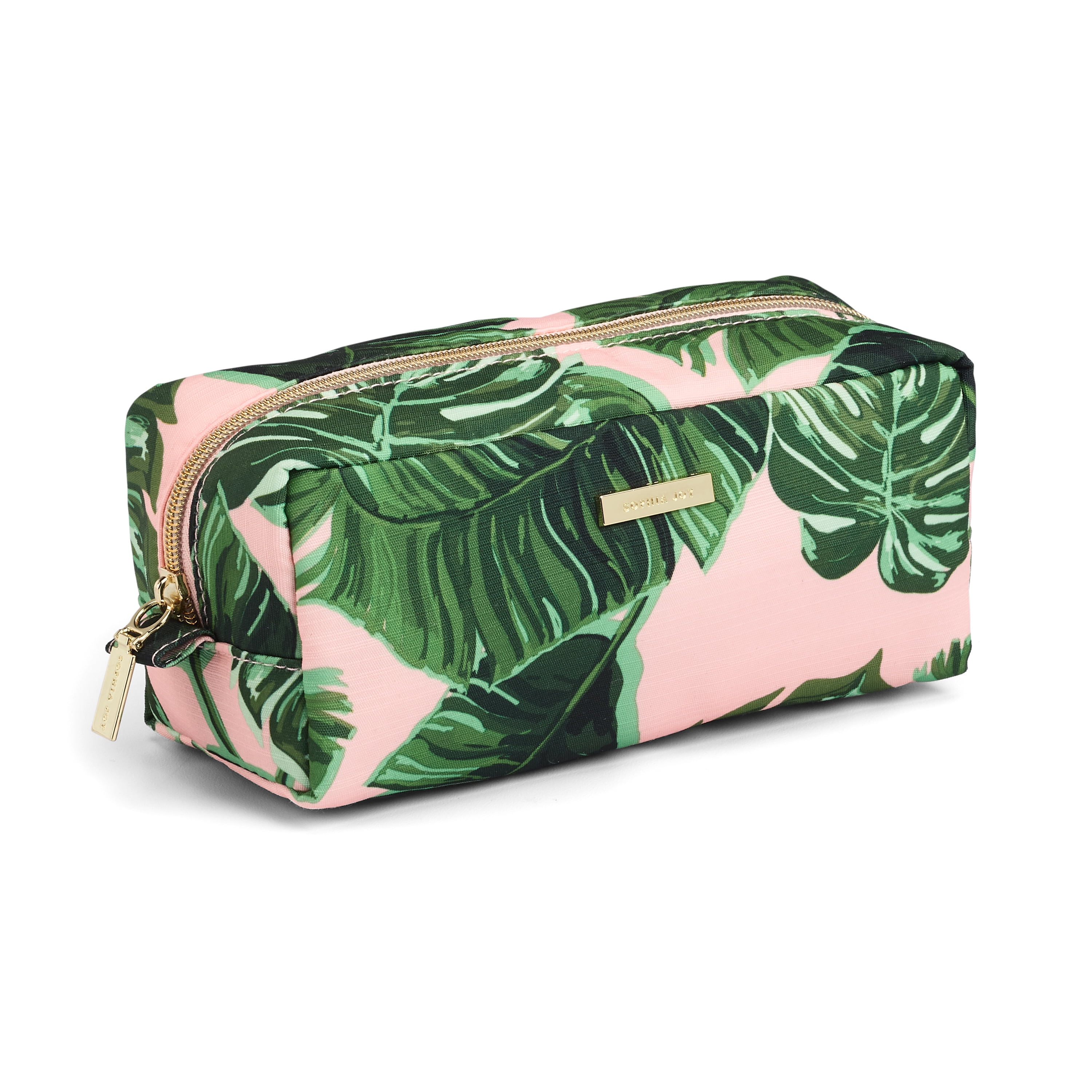 Travel Bags Tropical Palm Tree Leaf Coin Beauty Bag For Women/Girls