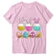 thumbnail image 1 of Blusas de Manga Corta para las Mujeres Divertida Impresión Cuello Redondo Camiseta Vintage, Blusas de Primavera para las Mujeres, 1 of 4