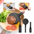 thumbnail image 1 of Boovnll Spatula, Three-Piece Kitchen Spatula Muffin Cookies Multi-Purpose Spatula, Kitchen Gadgets, Silicone Spatula, Metal Spatula, 1 of 9