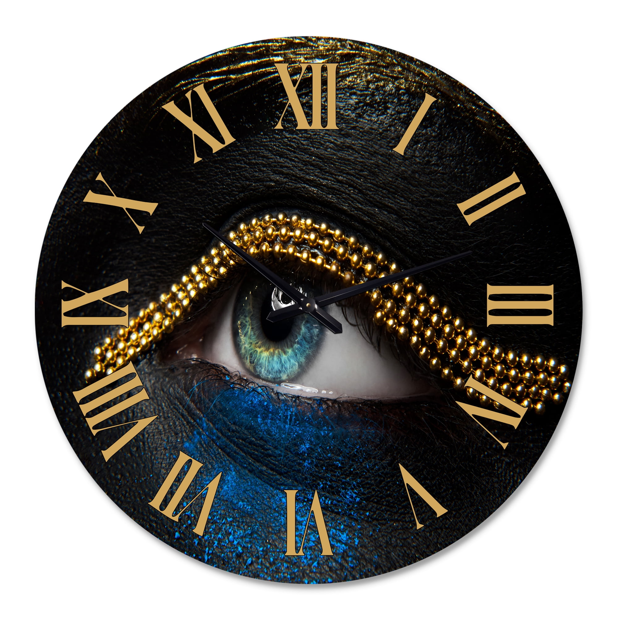Designart 1 in Modern,Contemporary Wall Clock