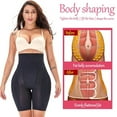 thumbnail image 5 of Lilvigor Women's Butt Lifter Tummy Control Panties High Waist Hip Padded Panty Body Shaper Thigh Slimmer Shapewear, 5 of 6
