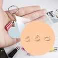 thumbnail image 4 of 500-Piece Open Jump Rings for Jewelry Making, 4mm, Silver, 4 of 8