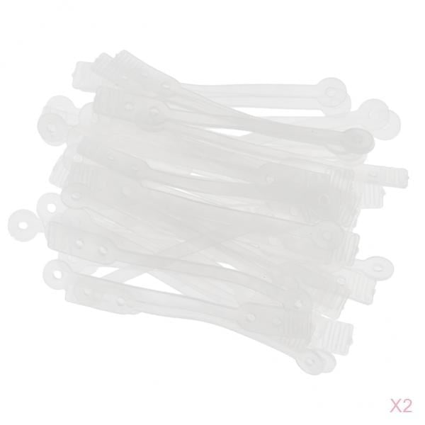 Herramientas de Fijación Del Rodillo Del cabellero de de Las Varillas de La Fría de La Permanente Permanente 100pcs Salvador Accesorio de pinzas de rodillo de pelo