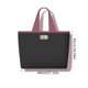 thumbnail image 3 of Bolsa de la compra plegable de color liso, bolsa de almacenamiento, bolsa de supermercado portátil, bolsa de la compra de gran capacidad con cordón, bolsa de mano práctica, 3 of 4