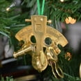thumbnail image 2 of Handcrafted Model Ships NS-0454-AC-X 5 in. Antique Copper Sextant Christmas Ornament, 2 of 3