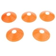 thumbnail image 1 of 5 Pcs Inline Roller Skating Disc Cs Marker Agility Training Aid Orange, 1 of 10