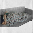thumbnail image 6 of Cupcake Soft Flannel Fleece Throw Blanket, Home Bakery Theme Pastry Cakes Calligraphy with Polka Dots Ornaments Yummy, Cozy Plush for Indoor and Outdoor Use, 60" x 80", Multicolor, by Ambesonne, 6 of 6