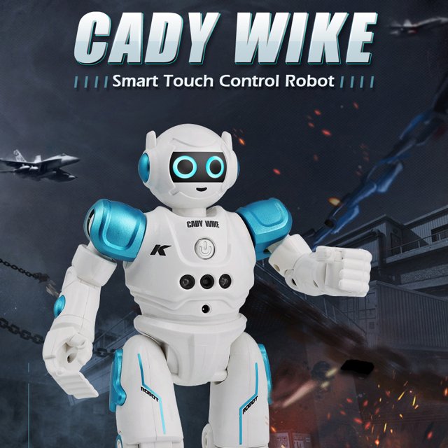 Robot Inteligente JJRC CADY WIKE Azul