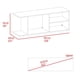 thumbnail image 5 of Mueble armable para TV con compartimentos de almacenamiento modelo Goodwood color Cafe marca Excelsior, 5 of 5