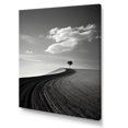 thumbnail image 2 of Designart "Minimalist Scenery Of A Wonderland Desert Road" Race Tracks Canvas Prints, 2 of 7