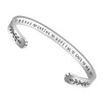 thumbnail image 1 of Btysun Pulseras Para Mujer Regalos Inspiradores Para Ella Brazalete Motivacional Pulseras De Amistad Para Amigas Citas De Mantra Joyas Edificantes Grabadas, 1 of 1