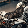 thumbnail image 2 of KUIFORTI Camouflage Brown ATV Seat Cover Four Wheeler Seat Cover Anti-Slip Polyester Seats Protect Compatible with Most ATV for Sportsman, Rancher,Foreman, Scrambler, 2 of 7