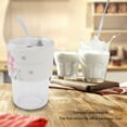 thumbnail image 4 of 16oz Plastic Cup, Plastic Iced Coffee Cup PU Insulated Jacket with Straw for Kitchen for Office, 4 of 8