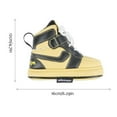thumbnail image 3 of Baohd Housse de Tête de Club de Golf Mode en Cuir PU Forme de Espadrilles Putter Noir Jaune, 3 of 9