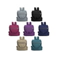 thumbnail image 2 of LAVA Water-Resistant Travel Backpack - Anti-Theft Design with 7 Pockets (11.8", Rose Red), 2 of 7