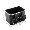 thumbnail image 2 of Caja de almacenamiento para automóvil, portavasos de agua para automóvil simple, caja de pañuelos multifuncional plegable, caja de almacenamiento para automóvil, 2 of 2