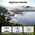 thumbnail image 5 of Drones Con Cámara Para Adultos 4K Wefone Wf31 Gps Rc Drone Fpv Quadcopter Plegable Para Principiantes Con Motor Sin Escobillas Transmisión Wi-Fi 5G Retorno Automático Sígueme Waypoints 50 Min De Tiemp, 5 of 5
