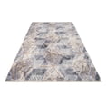 thumbnail image 2 of Kylee Grey Geometric Viscose Area Rugs for Living Room Jacquard Textured Modern Rugs Soft Geometric Rug for Bedroom Mid Century Washable Rug Non-Slip Bohemian Perfect for Dining Room Office, 2 of 4