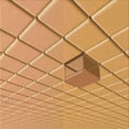 thumbnail image 1 of Ahgly Company Tapis d'Intérieur Lavables en Machine, Carrés, Oranges, 7' Carré, 1 of 7