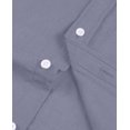 thumbnail image 4 of Jorlat Men's Cotton Linen Short Sleeve Casual Shirts Lightweight Button Down Shirts Vacation Beach Summer Tops with Pocket, 4 of 7