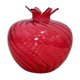 thumbnail image 3 of Florero de cristal decorativo para arreglos florales, maceta, soporte para plantas Rojo, 3 of 9
