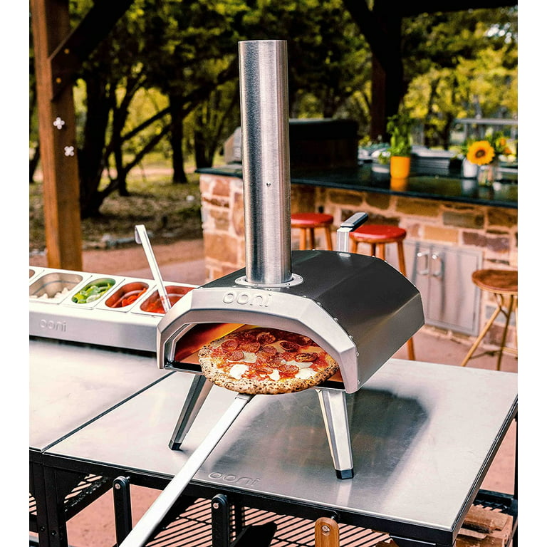 Ooni Turning Peel Long handle Lightweight Metal for Making Homemade Ooni Outdoor Pizza Oven Accessories - Walmart.com