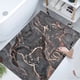 thumbnail image 1 of Alfombra de entrada de lujo con efecto bronceado de mármol Cinnamomum Algina, alfombra de entrada sencilla para baño, inodoro, absorbente, 1 of 6