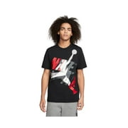 Jordan Mashup Jumpman Classics HBR Mens Active Shirts & Tees Size L, Color: Black/Red/White
