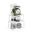 thumbnail image 5 of Furinno Ravel Multipurpose Expandable, Stackable Kitchen Counter Shelves, Set of 2, White/White, 5 of 7