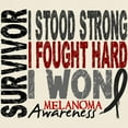 thumbnail image 3 of CafePress - Survivor 4 Melanoma Shirts And Gifts Light T Shirt - Men's Classic Graphic T-Shirt, 3 of 4