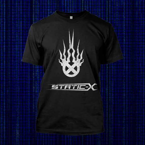 Hot!!! Static X Band Music Lover Cotton Black All Size Shirt TT149