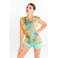 thumbnail image 2 of Blusa Sin Mangas Multicolor Mundo Terra 026196, 2 of 3