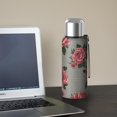 thumbnail image 5 of 20 Oz Pioneer Flower Coffee Tumbler Double Wall Insulated Stainless Steel Water Bottle | Metal Reusable Thermoses Flask with Cup Cap | Leak & Sweat Proof with Anti-Dust Lid, 5 of 7