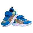 thumbnail image 7 of NEWMALL Girls LED Light Up Sneakers Kids Low Top Shoe (12 Little Kid,Blue), 7 of 7