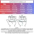 thumbnail image 4 of Guantes de esquí para niños/hombres/mujeres Guantes de invierno impermeables y resistentes al viento, guantes deportivos cálidos, guantes de snowboard para deportes de invierno al aire libre, guantes de ciclismo, guantes cálidos, azul L JM, 4 of 5