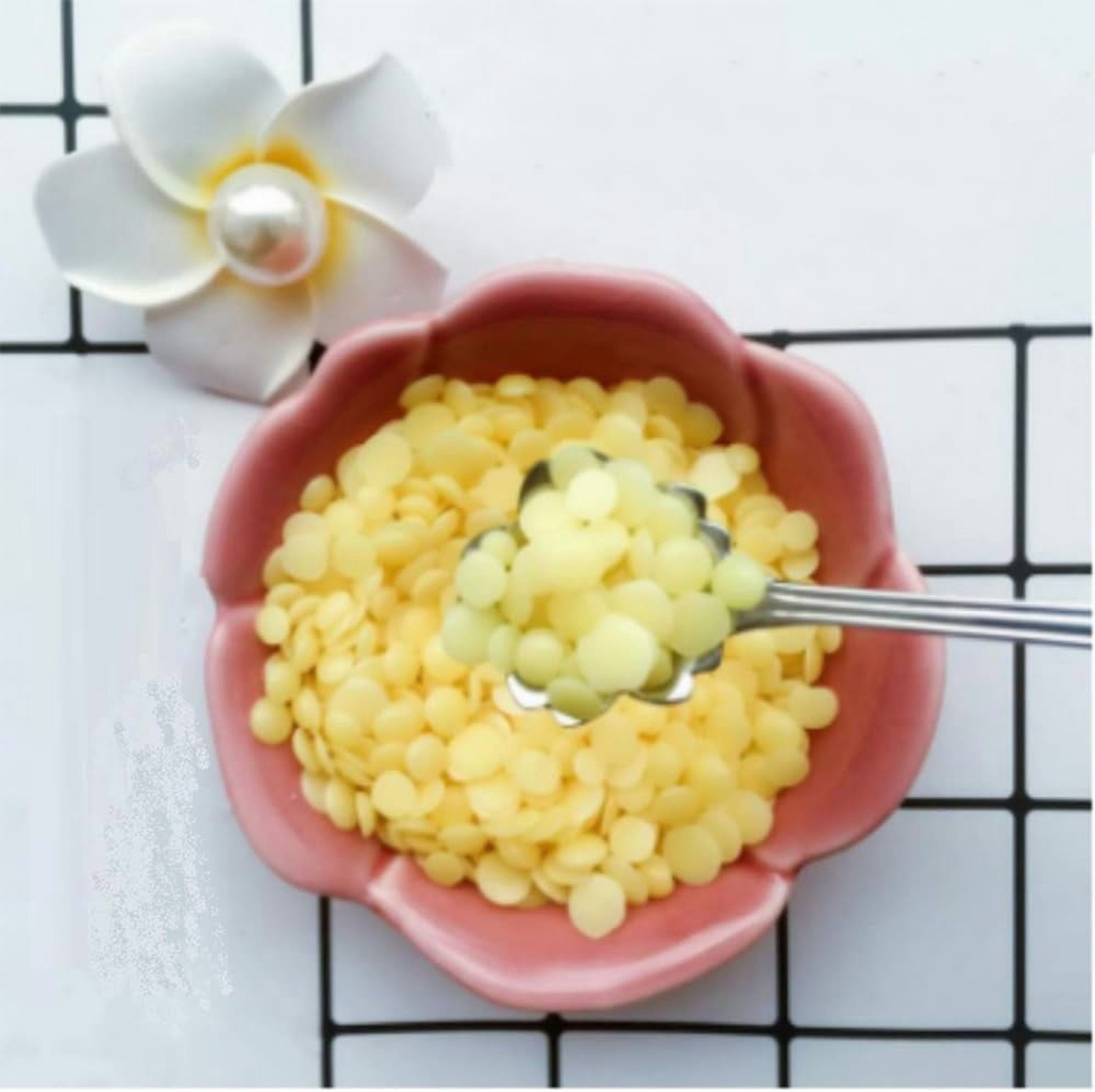 Zhuge 1Pound Candelilla Wax Pellets 100% Pure Natual Vegan Wax for DIY Lip Balm, Soap and Candle Making, Creams and Lotions, Beeswax Alternative