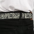 thumbnail image 4 of Buckle-Down Belt, Seatbelt Buckle Belt, Benjamins Stacked, 34 to 52 Inches, 4 of 9