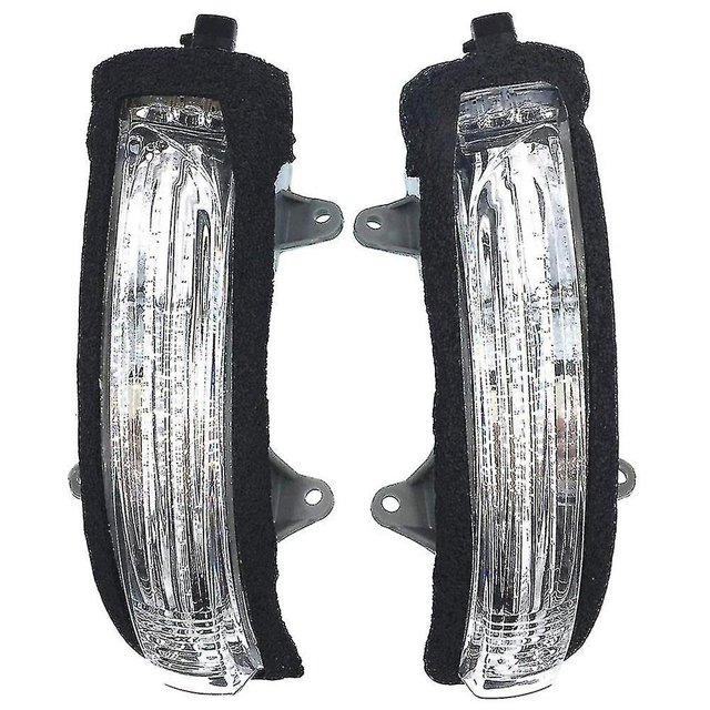 Lámpara de luz LED de señal de giro con espejo lateral para Land Cruiser Prado