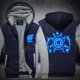 thumbnail image 1 of Naruto Luminous Sweatshirts Hoodies Fleece Oversized Hooded Thick Warm Long Sleeve Jacket Men Personality Outerwear HoodyXXXL Gao Jinjia LED, 1 of 2