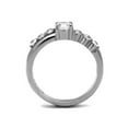 thumbnail image 3 of Women's .64 Ct Round Cut Cubic Zirconia, Stainless Steel Engagement Ring Size 6, 3 of 5