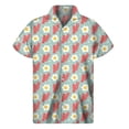 thumbnail image 5 of Camisas de playa hawaianas de verano para hombre, camisa con botones y estampado divertido de carne en 3D para hombre, camiseta informal de manga corta, ropa, 5 of 5