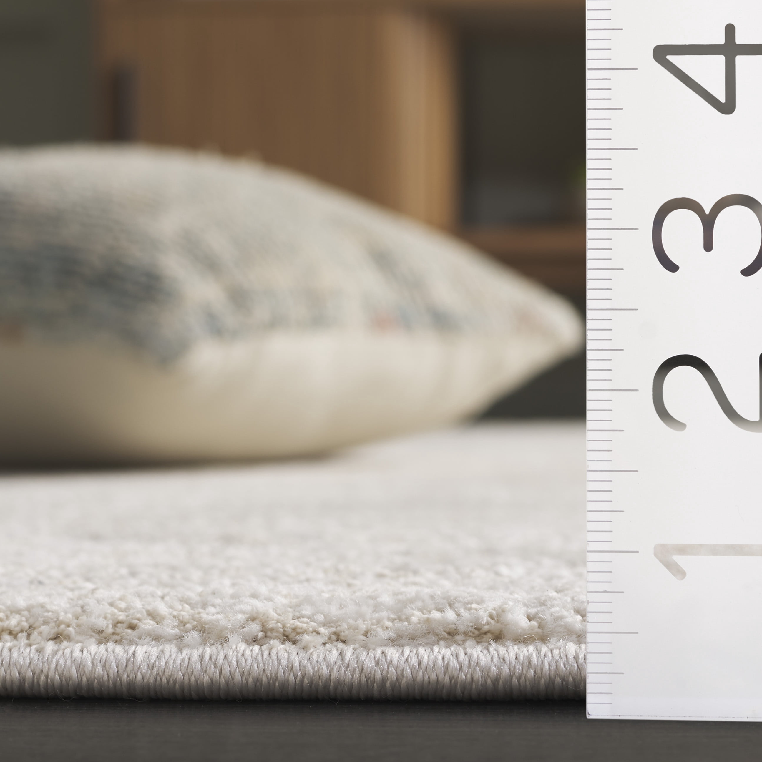 SAFAVIEH Northport Warwick Abstract Runner Rug, Ivory/Grey, 2'2" x 8'