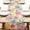 Colorful, variant on Spring Summer Watercolor Flower Table Runner, Blue Peony Floral Kitchen Dining Table Decor, Seasonal Burlap Home Decoration Indoor Outdoor Party Supply 13 x 72 Inches