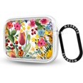 thumbnail image 1 of Étui pour AirPods Pro, Housse de Protection pour AirPods Pro, Design Floral Hibiscus Tulipe avec Pare-Chocs Rigide à Double Couche Antichoc pour Fille Femme, 1 of 7