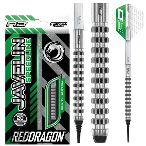 JAVELIN SPEEDLINE 18 gram barrel/20 gram full 85% Tungsten SOFT TIP