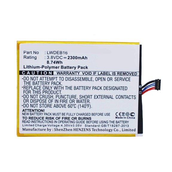 Batteries N Accessories BNA-WB-P3441 Cell Phone Battery - Li-Pol, 3.8V, 2300 mAh, Ultra High Capacity Battery - Replacement for Micromax LWDEB16 Battery