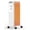 Gray, variant on Oil Filled Radiator Heater, Portable Electric 1500W Oil-Filled Radiant Heatings, Space Heater with Tip-Over & Overheat Protection